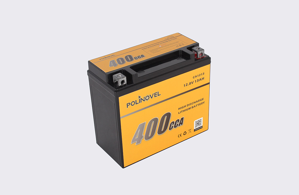 Tragbare 12V 13Ah 400CCA Lithium-Starterbatterie
